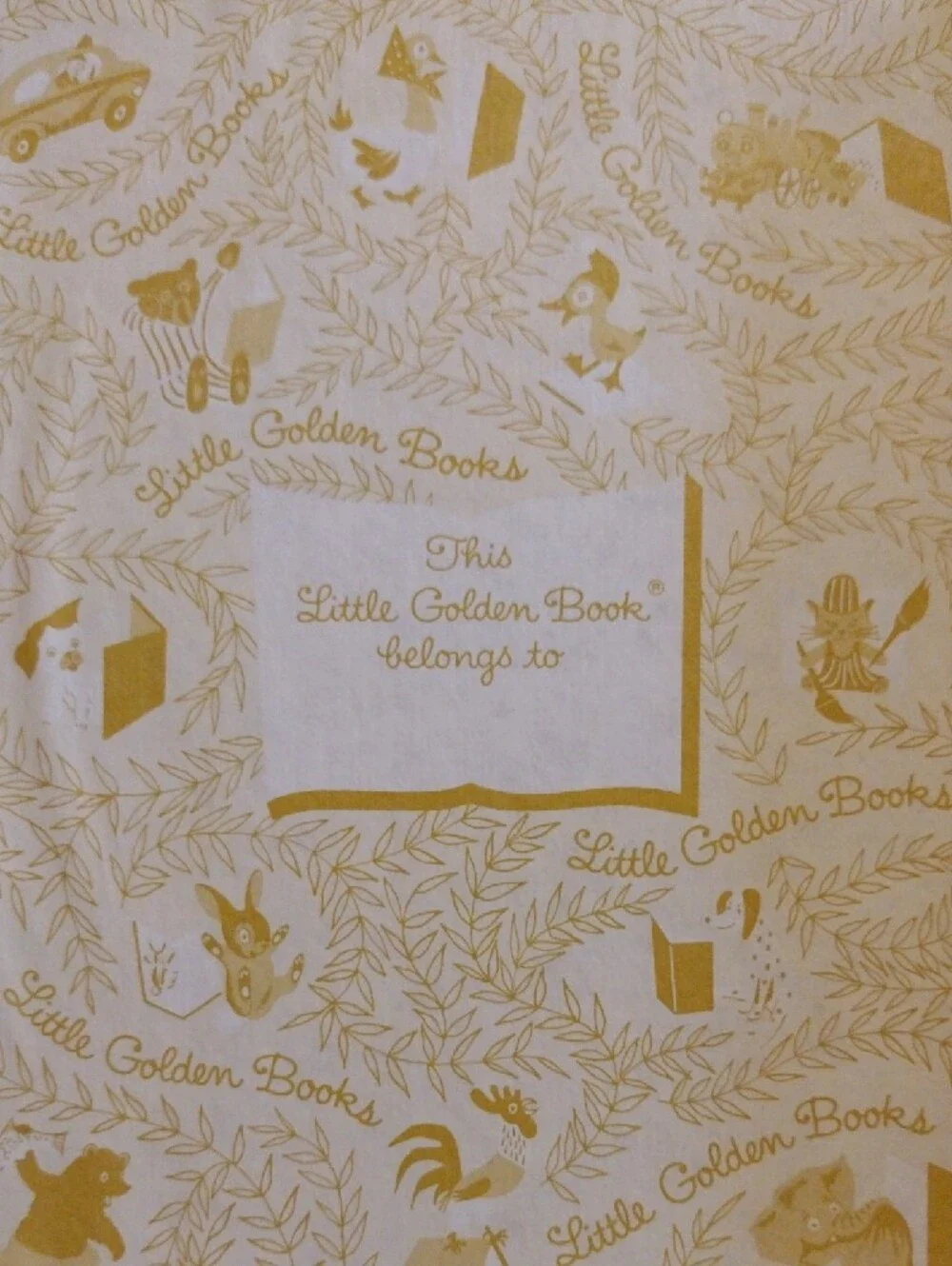 Little Golden Book lowrey sebring